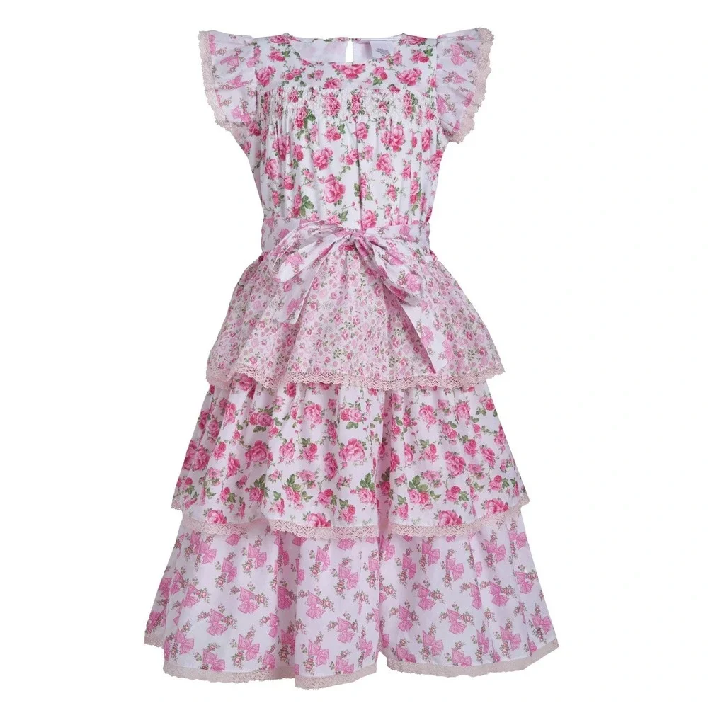 American‎ Girl x LoveShackFancy Garden Party Floral Dress Toddler Girl Size 4